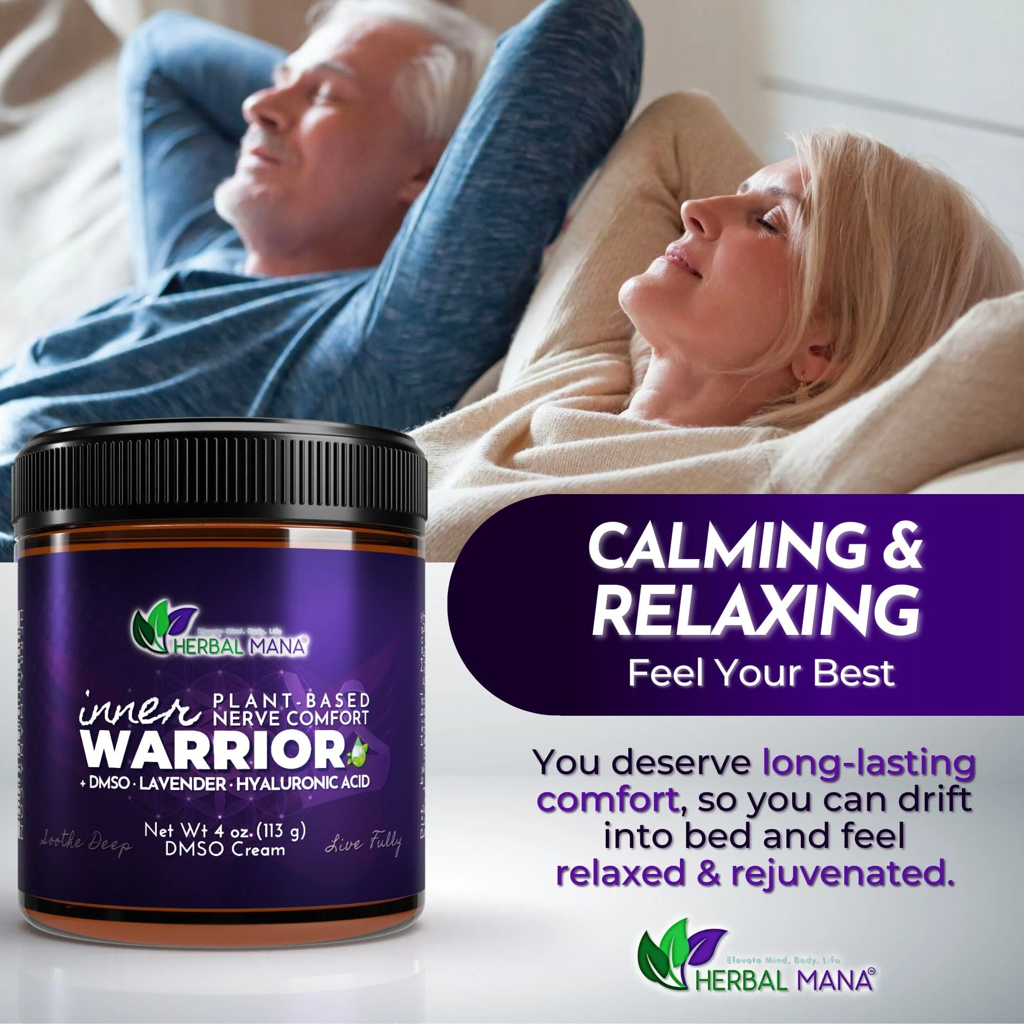 DMSO Cream for Nerve Pain Relief & Sleep | Inner Warrior - Image 5