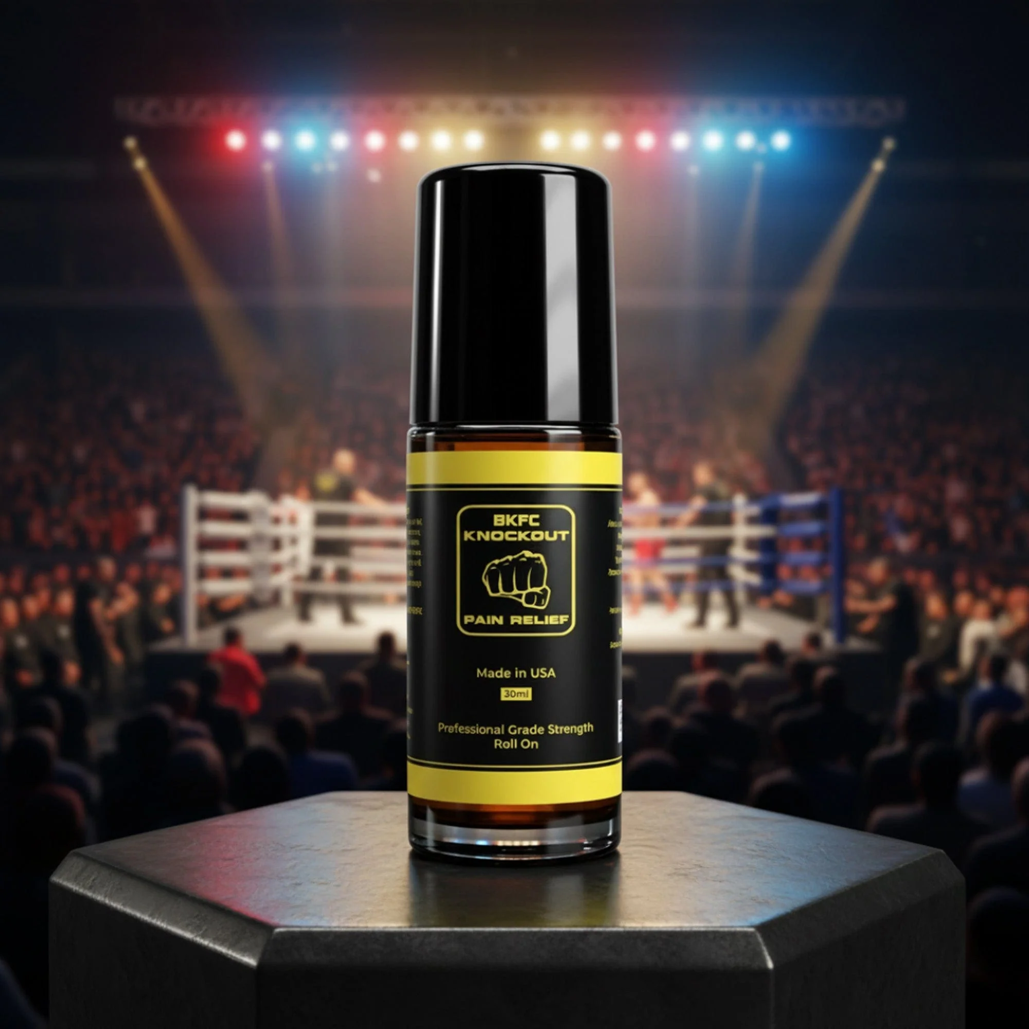 BKFC KNOCKOUT PAIN RELIEF ROLL-ON - Image 3