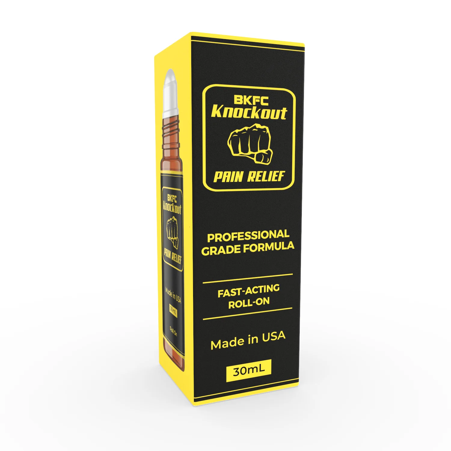 BKFC KNOCKOUT PAIN RELIEF ROLL-ON - Image 4